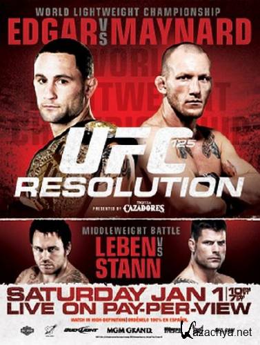   UFC 125 / UFC 125 Preliminary Fights (2011) HDTV 720p