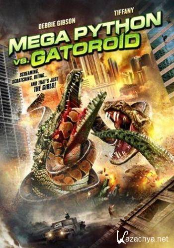  ����-����� ������ ��������� / Mega Python vs. Gatoroid (2011/TVRip/ENG)