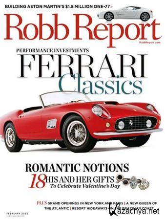 Robb Report - February 2011