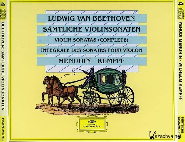 Beethoven, Violin Sonatas - Menuhin and Kempff WAV