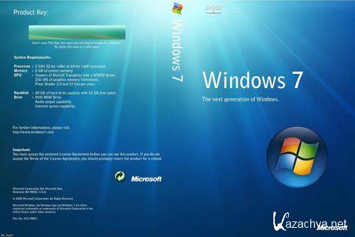 Microsoft Windows 7 Professional SP1 OEM Rus + Activator