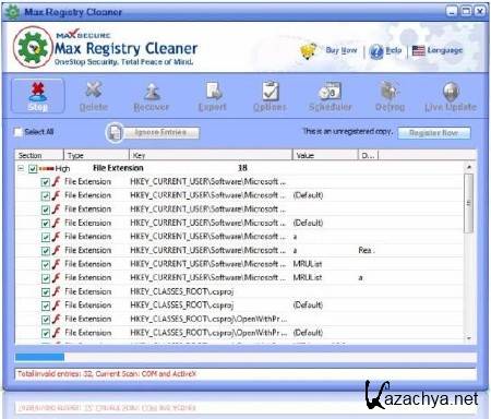 Max Registry Cleaner 6.0.0.046