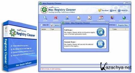 Max Registry Cleaner v6.0.0.046 Portable