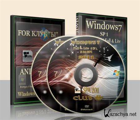 Windows 7 SP1 RTM X 86 & X64 RUS 2 DVD 8.02.11 by putnik