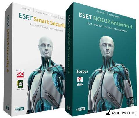 ESET NOD32 Antivirus & ESET Smart Security 4.2.71.3 Final (Home Edition) 32-bit/64-bit