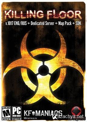Killing floor v.1017 + Dedicated Server + Map Pack + SDK (2011) PC
