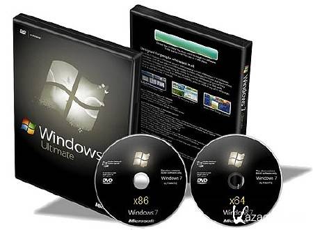 Windows 7 SP1 Ultimate & MS Office 2010 2DVD by DJ Hay