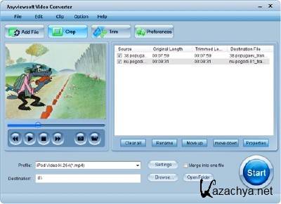 Anyviewsoft Video Converter 3.2.12 Portable