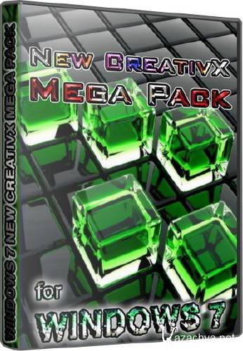 New CreativX Mega Pack for Windows 7 (ML/ENG/x32/x64/2010)