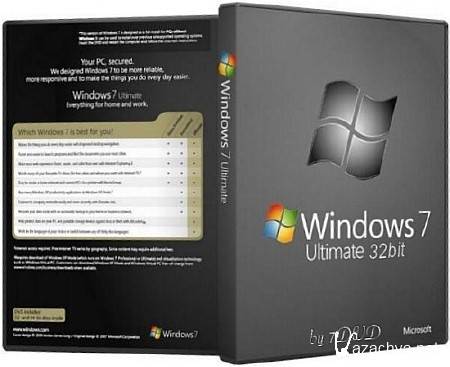 Windows 7 Ultimate SP1 32bit by 7DVD v2.0