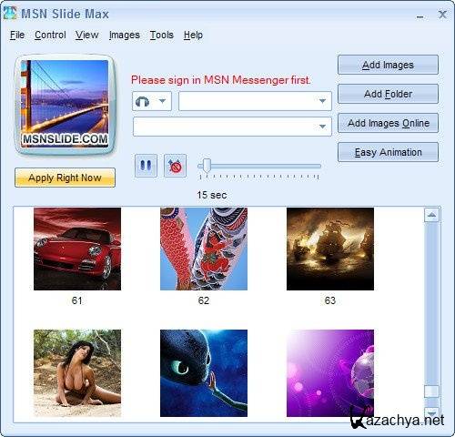 CoolwareMax MSN Slide Max v2.1.8.6
