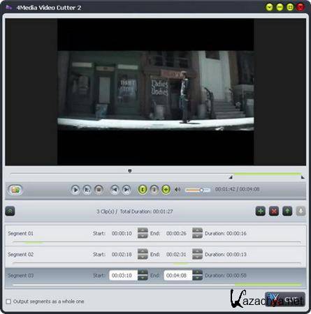 4Media Video Cutter 2.0.1.0111