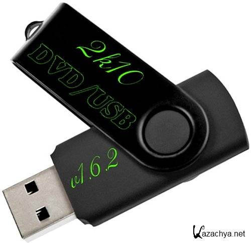 2k10 DVD/USB v.1.6.2 (Acronis & Paragon & Hiren's & Windows Live Ram)