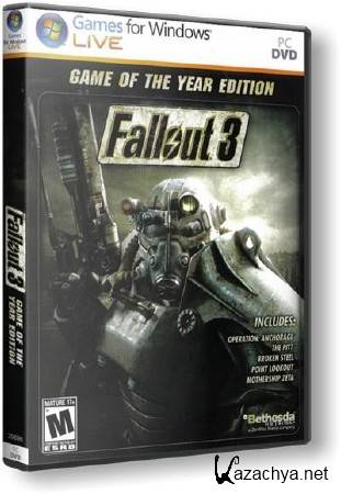 Fallout 3: Game of the Year edition (2009/Rus/Eng/RePack by R.G. ReCoding) 