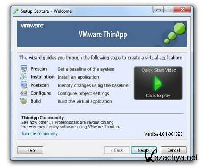 VMWare ThinApp 4.6.1 Build 361923 Portable