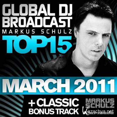 VA - Global DJ Broadcast Top 15 March 2011