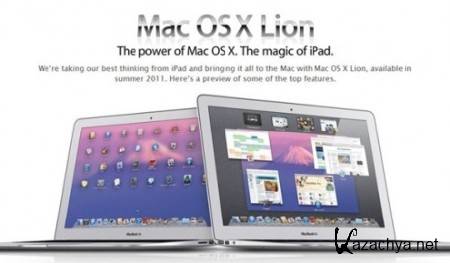 Mac OS X Lion 10.7 Developer Preview 11A390