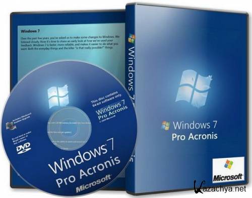 Windows 7 SP1 Pro Acronis 6.4 x86 (2011/RUS)