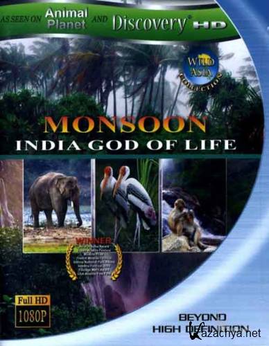 Wild Asia Monsoon India God of Life (1999) Blu-ray 1080i