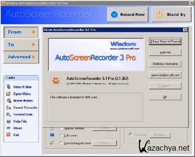 AutoScreenRecorder Pro v 3.1.367 Portable