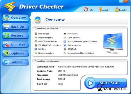 Driver Checker 2.7.4 Update 010311