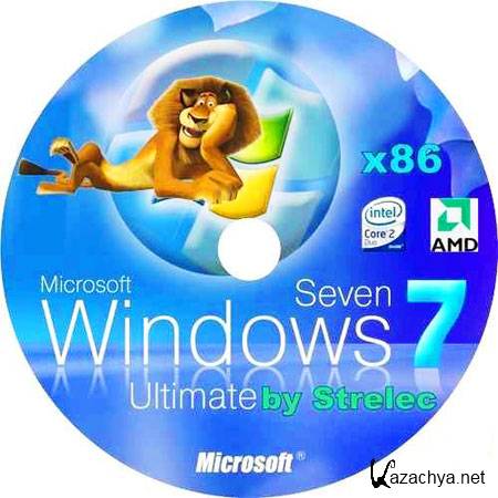 Windows 7 Ultimate SP1 by Strelec Rus 2011