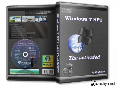 Windows 7 SP1 x86 Ultimate UralSOFT The activated 6.1.7601 