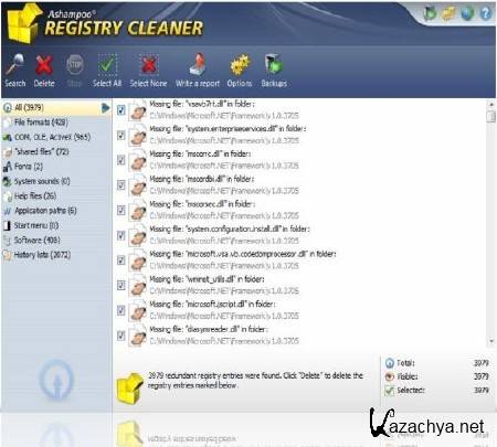 Ashampoo Registry Cleaner 1.00