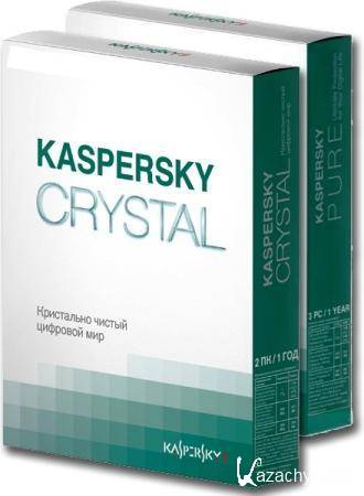 Kaspersky PURE R2 & CRYSTAL Pack (04.03.2011/Eng/Deu/Rus)