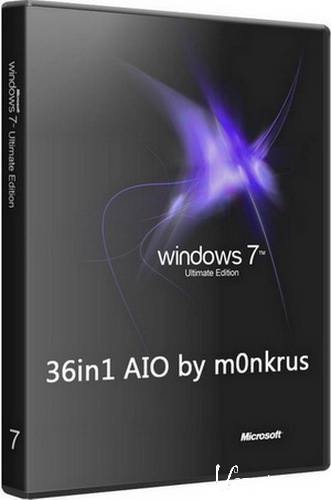 Windows 7 SP1 x86 36in1 AIO by m0nkrus (2011/RUS/ENG)