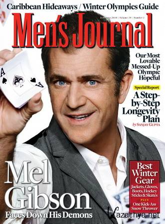 Men's Journal Magazine 2010-02