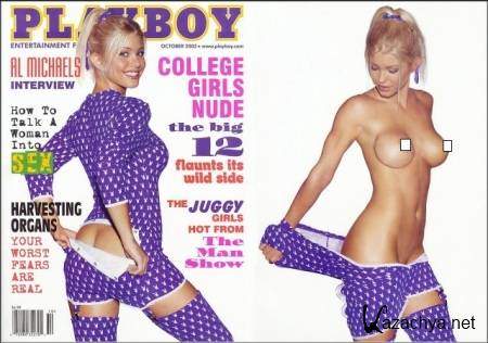 Playboy Magazine 2002-10
