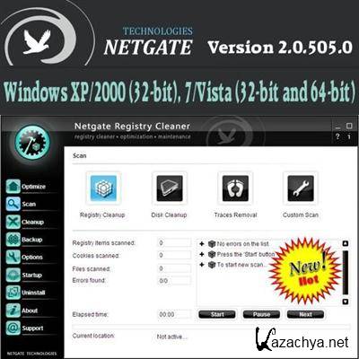 NETGATE Registry Cleaner v2.0.505.0