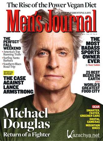 Men's Journal Magazine 2010-10