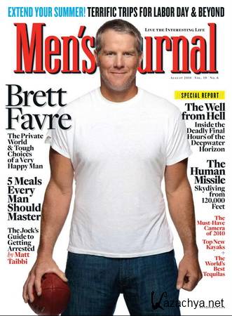 Men's Journal Magazine 2010-08
