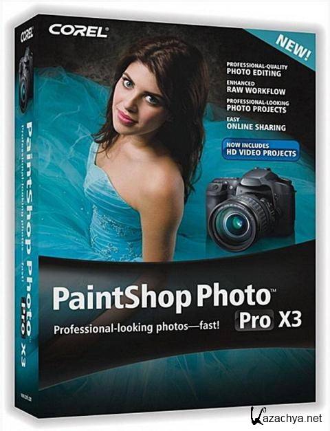 Corel Paint Shop Pro Photo Ultimate X3 13.2.0.41 Multilanguage (2011)