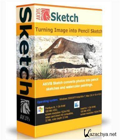 AKVIS Sketch 12.0.2209.7519 for Adobe Photoshop (Business License)