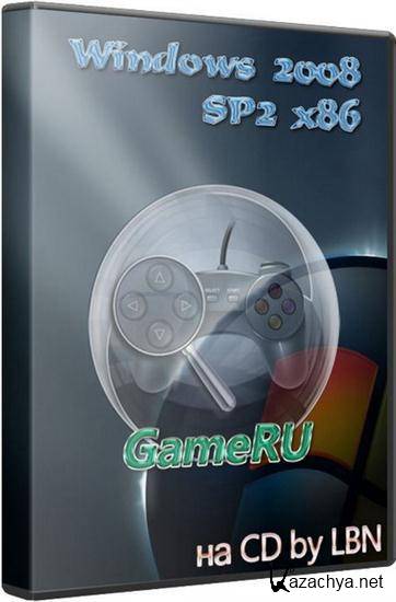 Windows 2008 SP2 x86 GameRU  CD by LBN (2011/RUS)