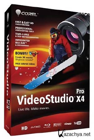 Corel VideoStudio Pro X4 14.0.0.342 ML RUS Portable