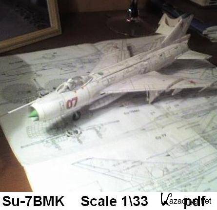 Paper Model - Su-7BMK Fitter