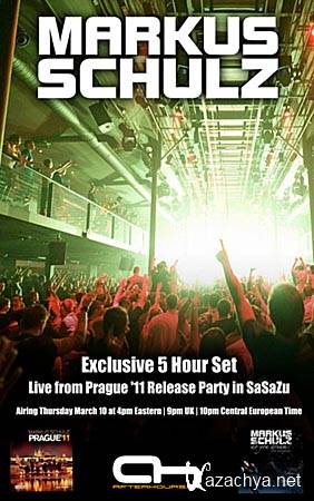 Markus Schulz - Prague 11 Release Party Live from SaSaZu (2011)