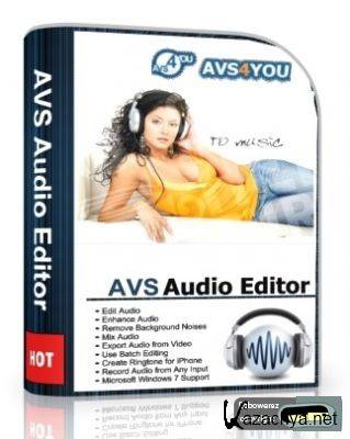AVS Audio Editor v 6.1.2.375 (Eng / Rus)