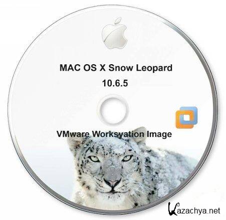 MAC OS X Snow Leopard 10.6.5 AMD/Intel (Eng/Rus) - Образ для VmWare/VirtualBox