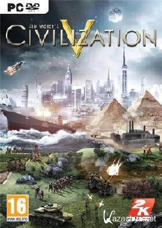 Sid Meier's Civilization 5 - Deluxe Edition v1.0.1.167 + DLC (2010/RUS/Repack by Simple)