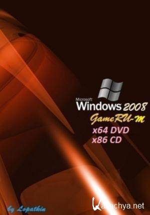 Microsoft Windows 2008 SP2 x86-x64 GameRU-M  CD & -DVD by LBN