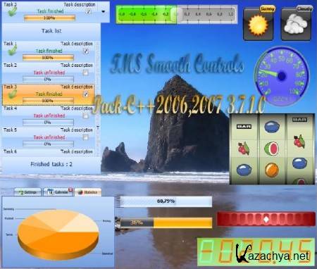 TMS Smooth Controls Pack-C++2006, 2007 3.7.1.0