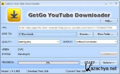 GetGo YouTube Downloader 1.4.1.480 Portable