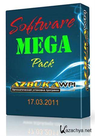 Azbukawpi Software / Mega Pack 17.03.11 /  /Silent Install / x32/x64 / RUS / 6.44 Gb