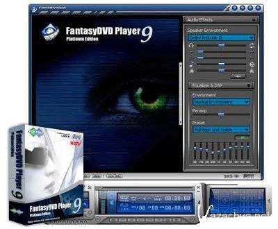 FantasyDVD Player Platinum v9.9.7 Build 522 Portable