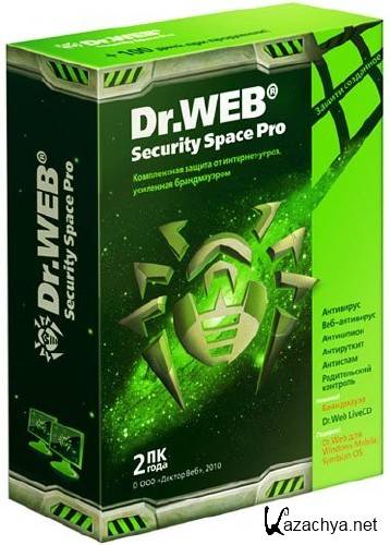 Dr.Web Security Space Pro 6.00.1.03160 32/64 bit